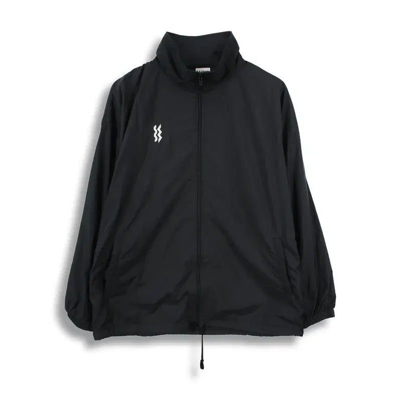 [BUNJANG] Mizuno Men's Full-Zip Windbreaker Jacket with Embroidered Logo / 미즈노 (MEN - L) 폴리 자수 로고 집업 바람막이