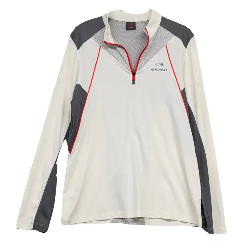 [BUNJANG] Eider Cream Long Sleeve T-Shirt Size M / 아이더 크림 긴팔티 M