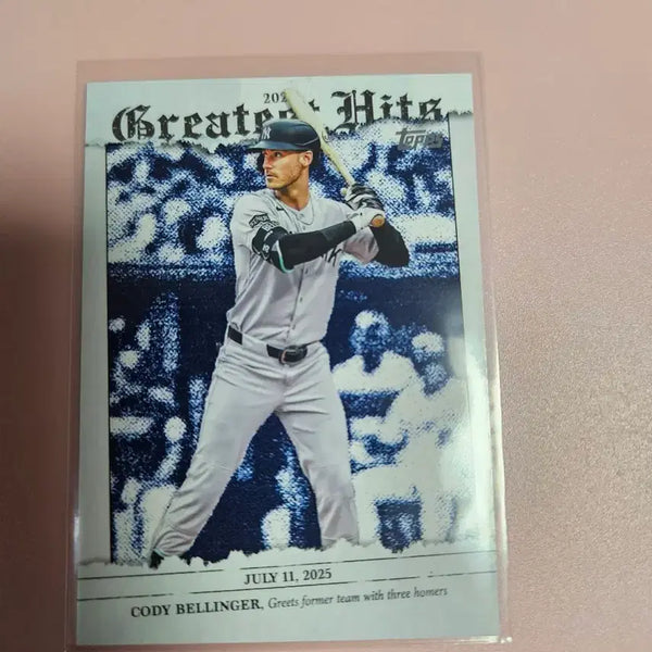 [BUNJANG] Yankees Cody Bellinger 2026 Topps Greatest Hits / 양키스)코디 밸린저 2026 Topps Greatest Hits