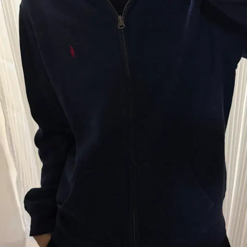 [BUNJANG] Polo Ralph Lauren Navy Hooded Zip-Up XL / 폴로 랄프로렌 네이비 후드집업 XL