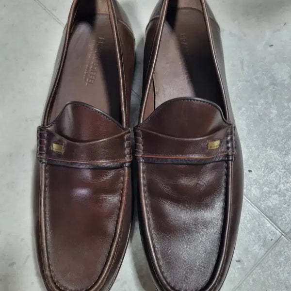 [BUNJANG] Brown Bubble Men's Loafers / 브라운 버플 남성 로퍼
