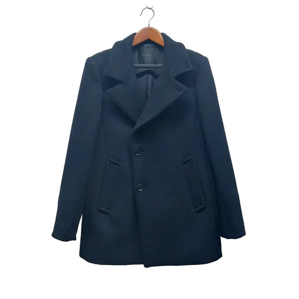 [BUNJANG] Time Homme Cashmere Blend Half Wool Coat Size 95 / [95] Time 타임 옴므 캐시미어 혼방 하프 모직 코트