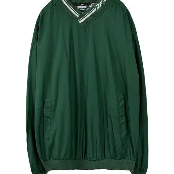 [BUNJANG] Reebok 90s Vintage V-Neck Warm-Up Pullover / [M] REEBOK 리복90s 빈티지 브이넥 웜업풀오버