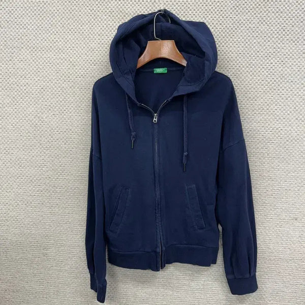 [BUNJANG] Benetton Full Zip Hoodie XS / 베네통 후드집업 XS H00462