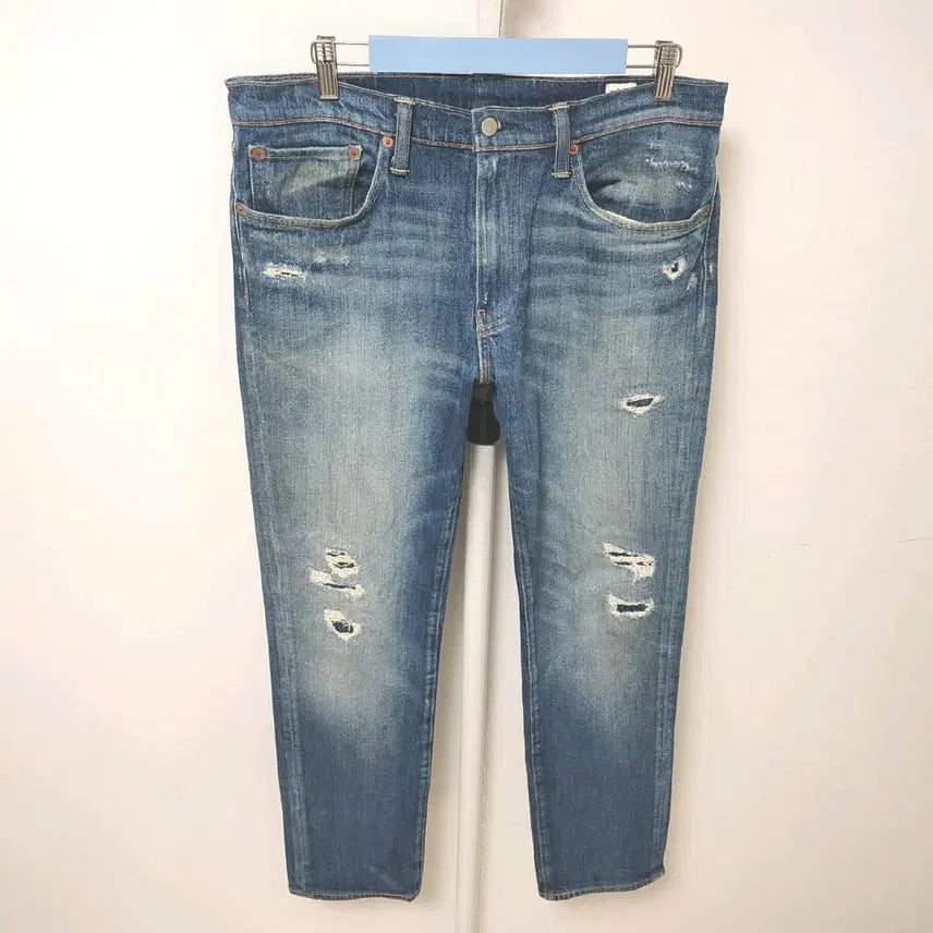 [BUNJANG] Levi's 511 Men's Damaged Stretch Denim Jeans / [34] 추동용 리바이스 511 남성 데미지 스판 청바지 데님팬츠