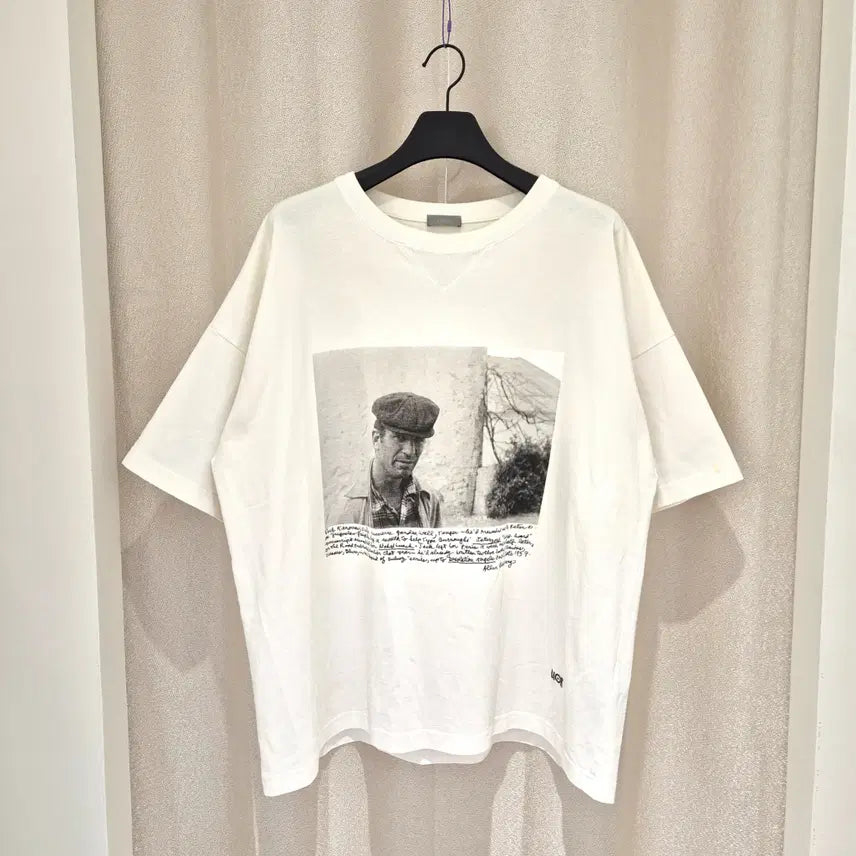 [BUNJANG] Dior x Jack Kerouac Oversized T-Shirt White XXL / 디올X잭 케루악 오버핏 티셔츠 화이트
