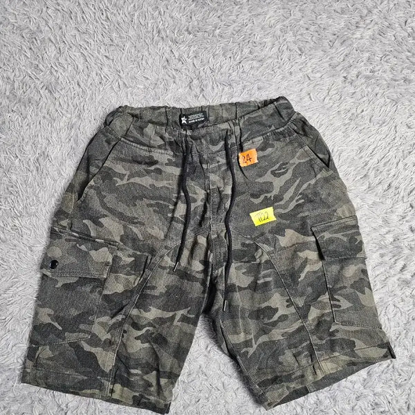 [BUNJANG] Vintage Camo Cargo Shorts / 빈티지 카모 카고 반바지