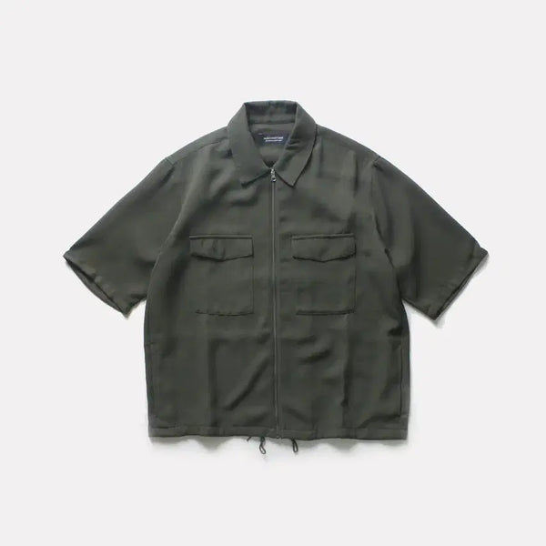 [BUNJANG] NANO UNIVERSE Zip-Up Shirt Polyester M / 나노유니버스 집업셔츠 [NANO UNIVERSE]_2811