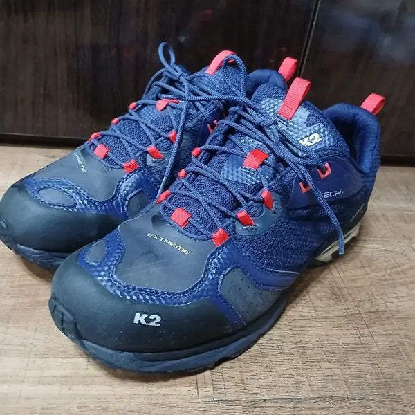 [BUNJANG] K2 Extreme Hiking Boots Navy/Red (265) / K2 익스트림 등산화 네이비/레드 265