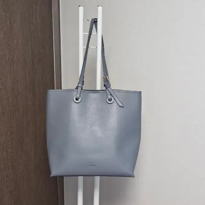 [BUNJANG] Beanpole Shopper Shoulder Bag Charcoal / [최상] 빈폴 쇼퍼백 숄더백  챠콜 (37x32x12)