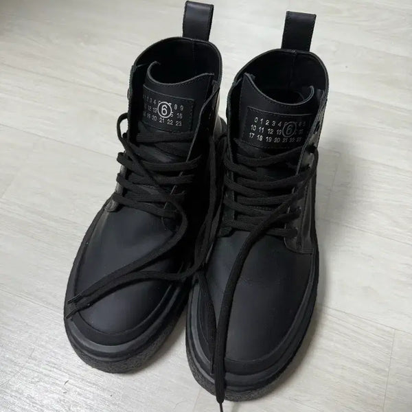 [BUNJANG] MM6 Maison Margiela High-Top Sneakers UK 42 / [270] MM6 마르지엘라 하이탑 스니커즈 UK42