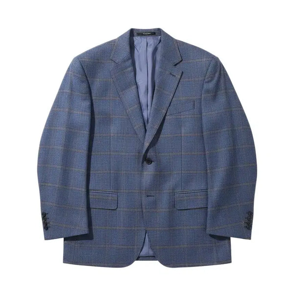[BUNJANG] Men's Polka Check Pattern Single Jacket / 남성110/ POLKA 체크패턴 싱글자켓