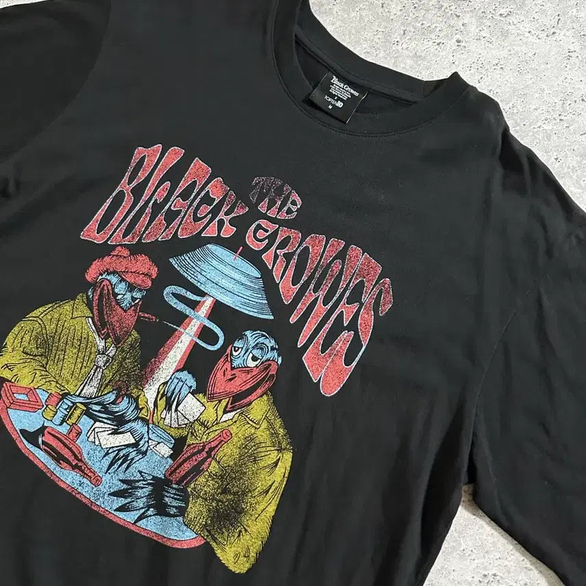[BUNJANG] TOPTEN10 x The Black Crowes Collaboration Graphic T-Shirt / TOPTEN10 x The Black Crowes 반팔 티셔츠/094