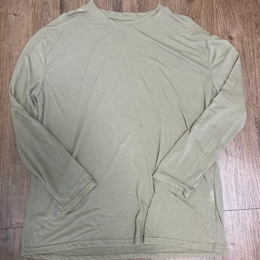 [BUNJANG] Round Neck Long Sleeve T-Shirt / 롱슬리브 티셔츠(새상품)
