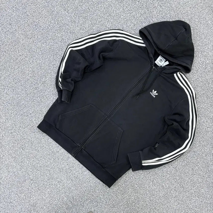 [BUNJANG] Adidas Firebird Full-Zip Hoodie Jacket XL / XL 아디다스 파이어버드 후드 집업 자켓 0730J2