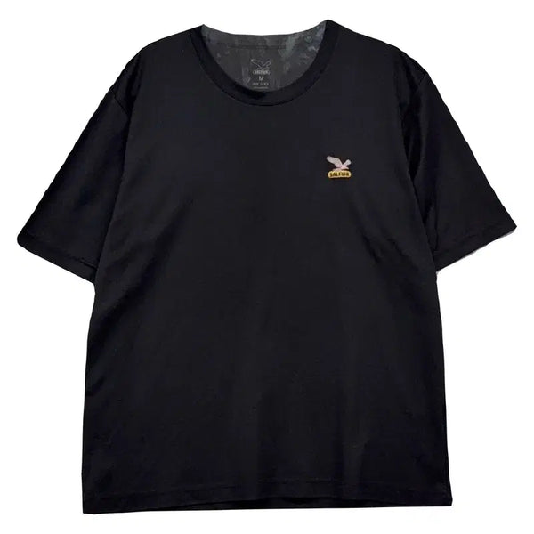 [BUNJANG] SALLEWA Black Training Functional Short Sleeve T-Shirt M / 살레와 블랙 트레이닝 기능성 반팔티 M