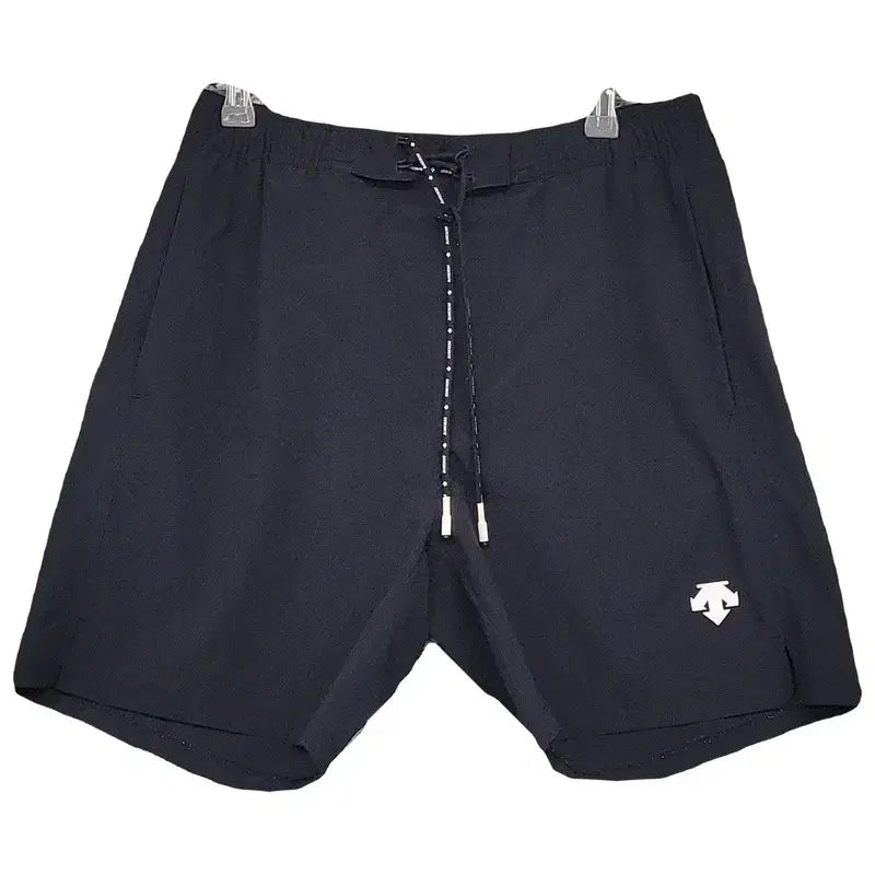 [BUNJANG] Descente Navy Polyester Blend Shorts M (32-33in) / 데상트 네이비 반바지 M (85)