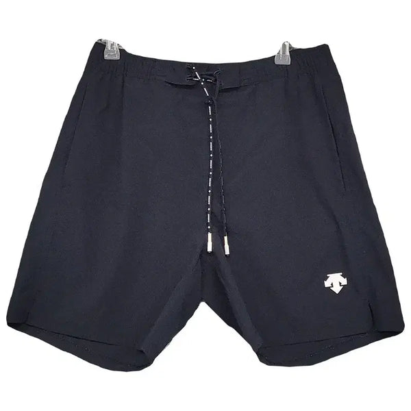 [BUNJANG] Descente Navy Polyester Blend Shorts M (32-33in) / 데상트 네이비 반바지 M (85)