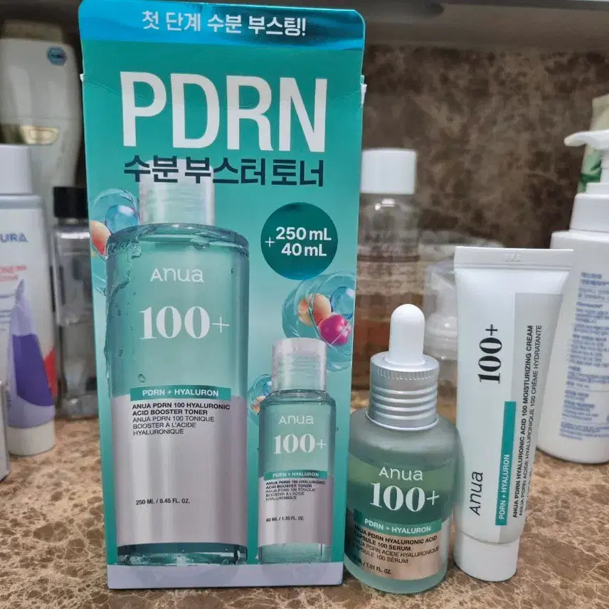 [BUNJANG] Anua PDRN Hyaluronic Acid Toner, Serum, and Cream Set / 아누아 pdrn 히알루론산 토너, 세럼, 크림