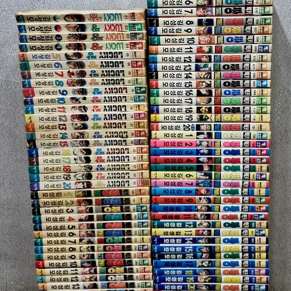 [BUNJANG] Kim Sung-mo Lucky Man 1-5 + Return of Lucky Man 1-2 (89 Volumes) Comic Set / 럭키짱 1부 - 5부 + 돌아온 럭키짱 1-2 총89권 코믹/희귀도서