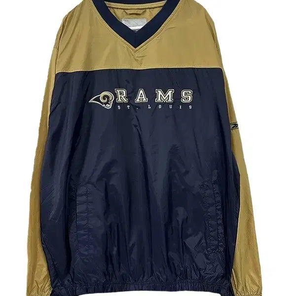 [BUNJANG] Reebok x NFL St. Louis Rams Nylon Pullover Jersey / [M] REEBOK x NFL 세인트루이스램스 나일론 풀오버져지