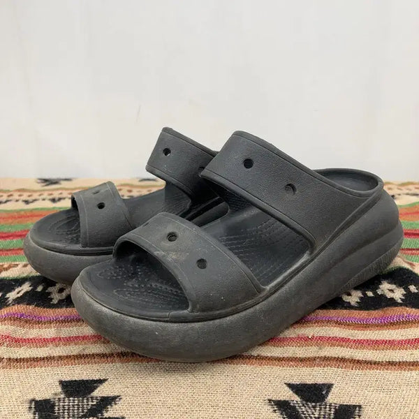 [BUNJANG] Crocs Classic Crush Clogs W7 / 크록스 클래식 크러쉬 슬리퍼 W7 X02714