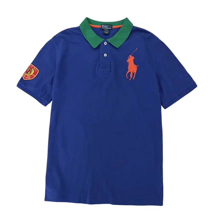 [BUNJANG] Polo Ralph Lauren Big Pony Pique Short Sleeve Polo Shirt Blue XL / 폴로 빅포니 피케 반팔 블루