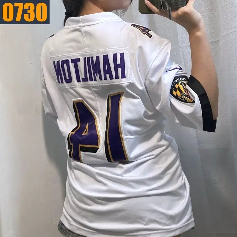 [BUNJANG] Nike Ravens Jersey T-Shirt / 100-105 NIKE 나이키 레이븐스 유니폼 반팔