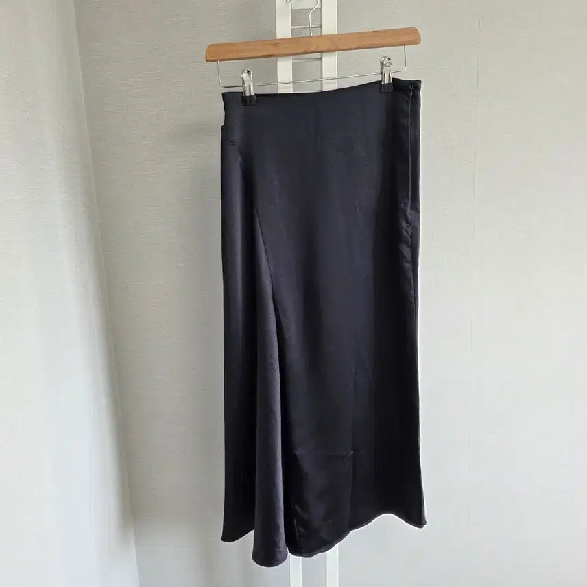 [BUNJANG] Satin Long Skirt / 새틴 롱 스커트 S