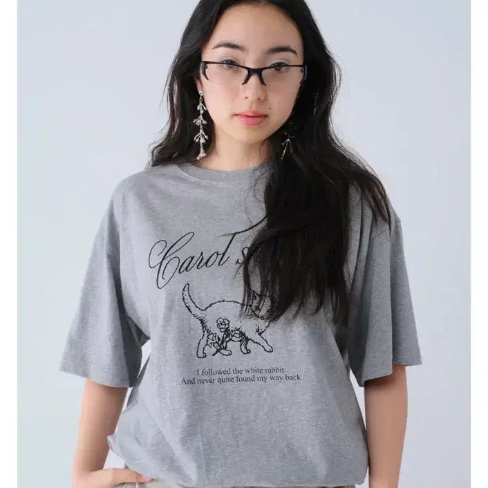 [BUNJANG] Carolshoppe Alice Tee 02 T-Shirt / 캐롤쇼페 carolshoppe 티셔츠 ALICE TEE 02