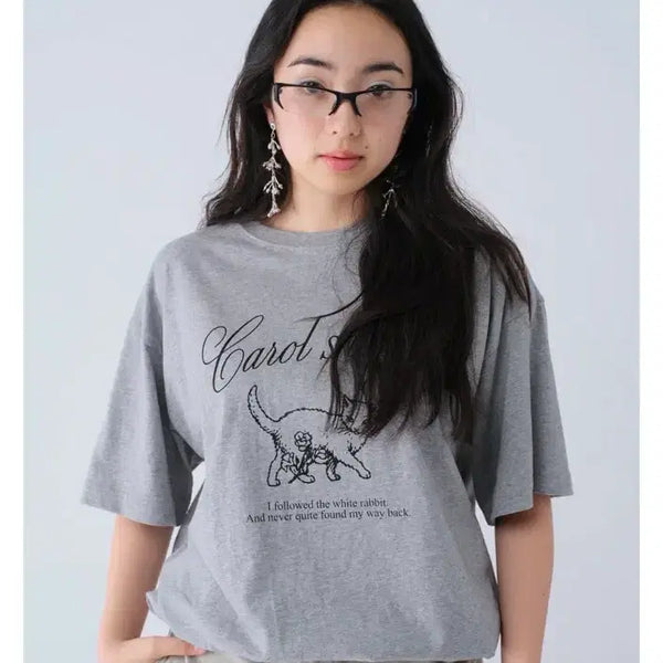 [BUNJANG] Carolshoppe Alice Tee 02 T-Shirt / 캐롤쇼페 carolshoppe 티셔츠 ALICE TEE 02