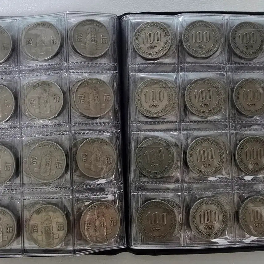 [BUNJANG] 1977 100 Won Coin Bundle (120 pcs) / 1977년 100주 120개 책자