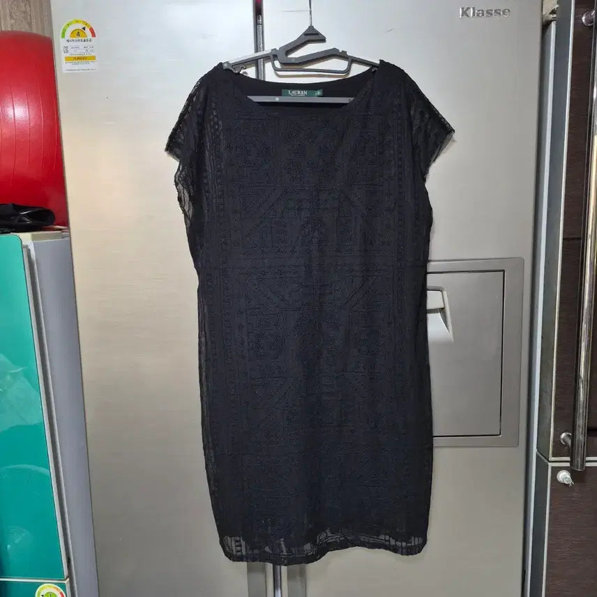 [BUNJANG] Lauren Ralph Lauren Black Lace Dress / 랄프로렌 블랙 레이스 원피스