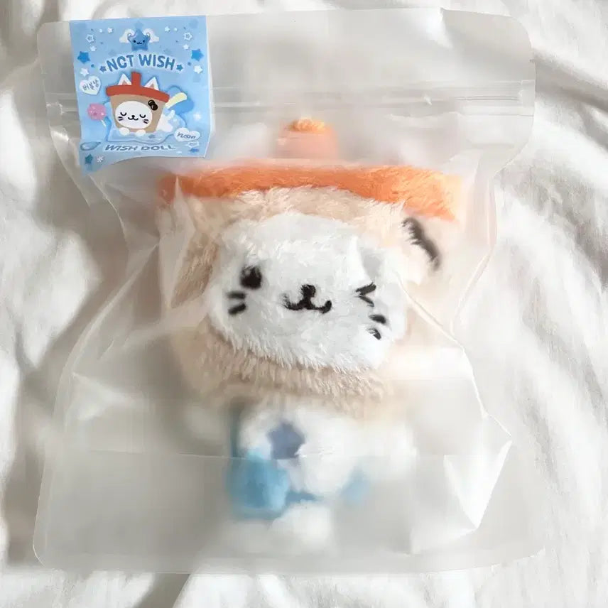 [BUNJANG] NCT Wish Yushi Wishdoll Original Plush Keychain (Sealed) / 미개봉 새상품 버블냥 ) 오리지널 위시돌 양도 유우시 판매 인형 키링 엔시티위시 nctwish yushi wishdoll