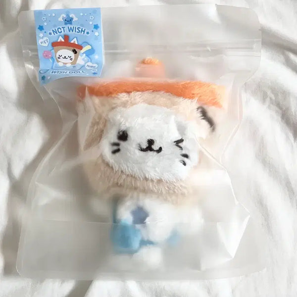 [BUNJANG] NCT Wish Yushi Wishdoll Original Plush Keychain (Sealed) / 미개봉 새상품 버블냥 ) 오리지널 위시돌 양도 유우시 판매 인형 키링 엔시티위시 nctwish yushi wishdoll