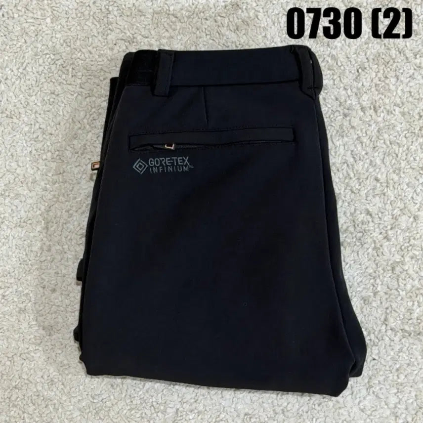 [BUNJANG] Gore-Tex Infinium Black Pants (Size S) / 고어텍스 인피니움 블랙 팬츠 s