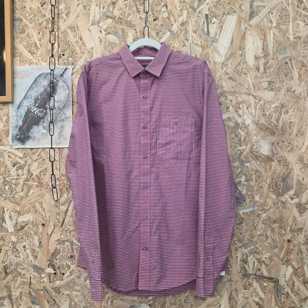 [BUNJANG] Armani Exchange Striped Button-Up Shirt Medium / 아르마니 익스체인지 스트라이프 남방 셔츠 M