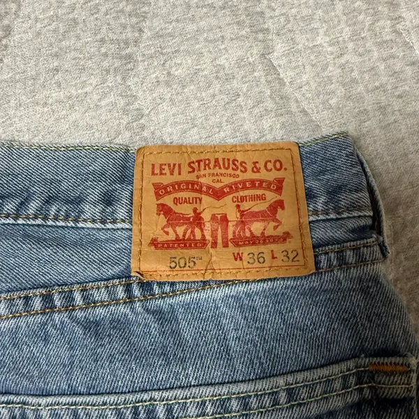 [BUNJANG] Levi's 505 Light Wash Jeans / 리바이스 505
