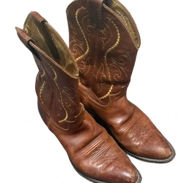 [BUNJANG] Justin Western Boots (Size 240-245) / Justin 저스틴 웨스턴 부츠 (240-245)