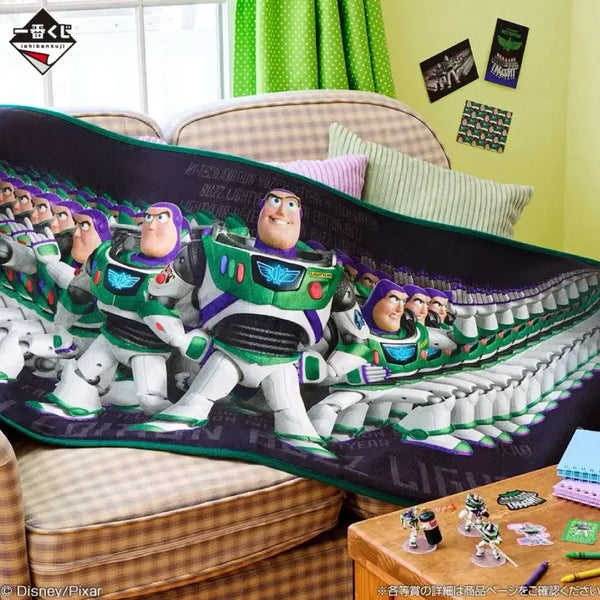 [BUNJANG] Ichiban Kuji Toy Story 5 Buzz's Army Summer Blanket (Sealed) / 이치방쿠지 토이스토리5 제일복권 B상 버즈군단 여름 담요(미개봉)