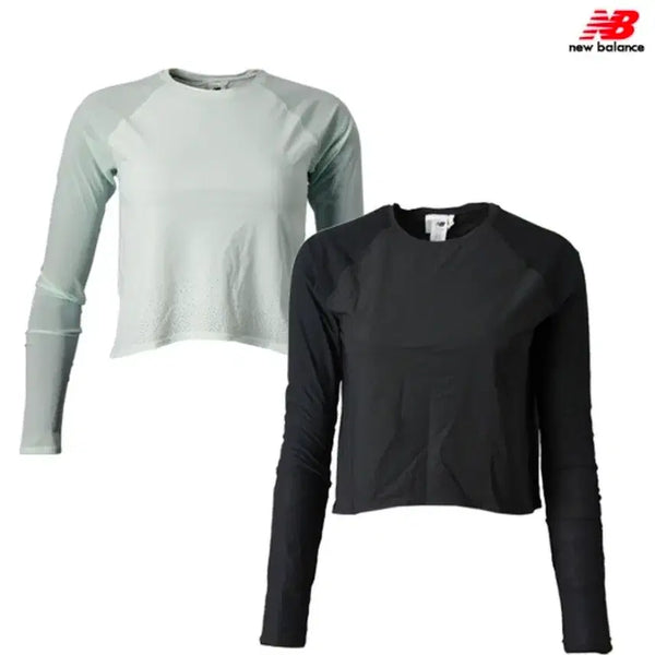 [BUNJANG] New Balance Long Sleeve T-Shirt Black / 뉴발란스 긴팔 티셔츠  블랙