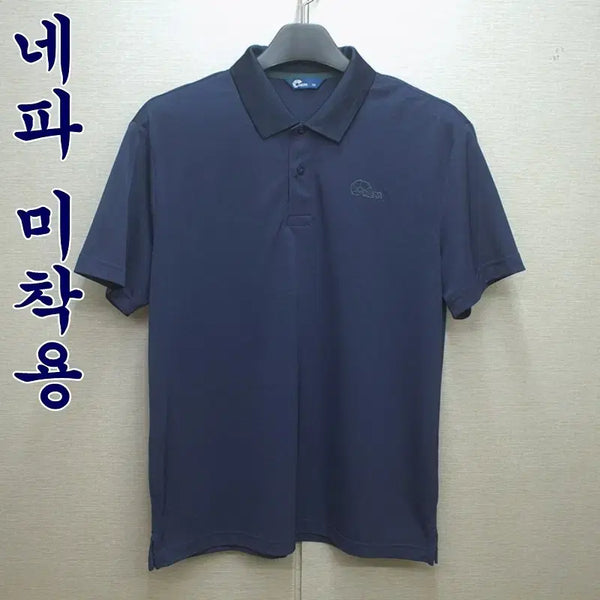 [BUNJANG] NEPA Men's Functional Short-Sleeve Polo Shirt Navy (Size 105) / 0424-네파미착용(105)기능성,반팔카라티셔츠/구제시장