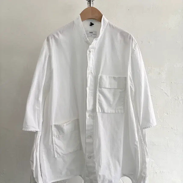 [BUNJANG] OAMC White Pocket Detail Shirt / OAMC 화이트 포켓 디테일 셔츠