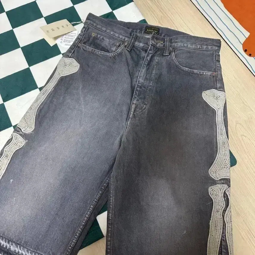 [BUNJANG] Kapital Cotton Shorts / 캐피탈 본 반바지
