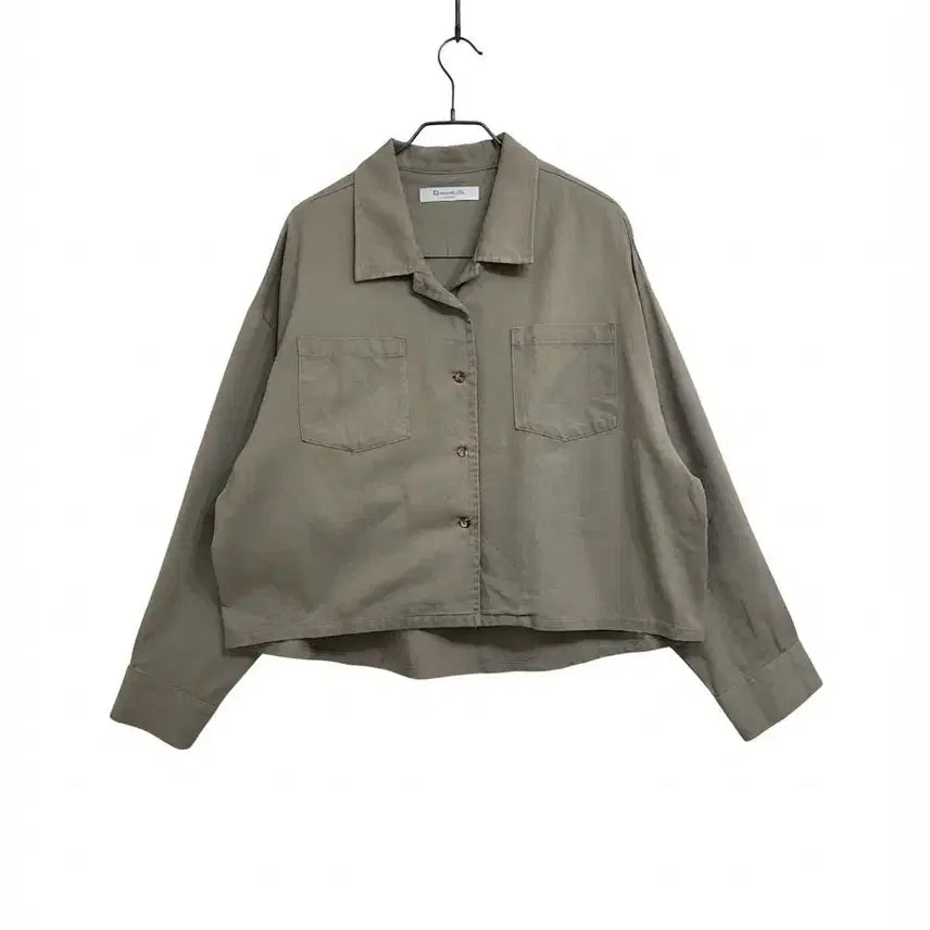 [BUNJANG] 100% Cotton Jacket-Style Shirt / 일본면100% 자켓형 셔츠