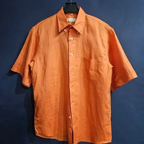 [BUNJANG] Acne Studios Vintage Linen Short Sleeve Shirt / 아크네스튜디오