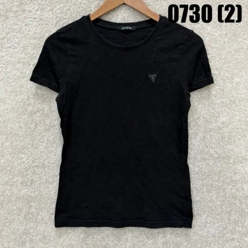 [BUNJANG] Guess Black Short Sleeve T-Shirt Size S / 게스 반팔 티셔츠 블랙 s