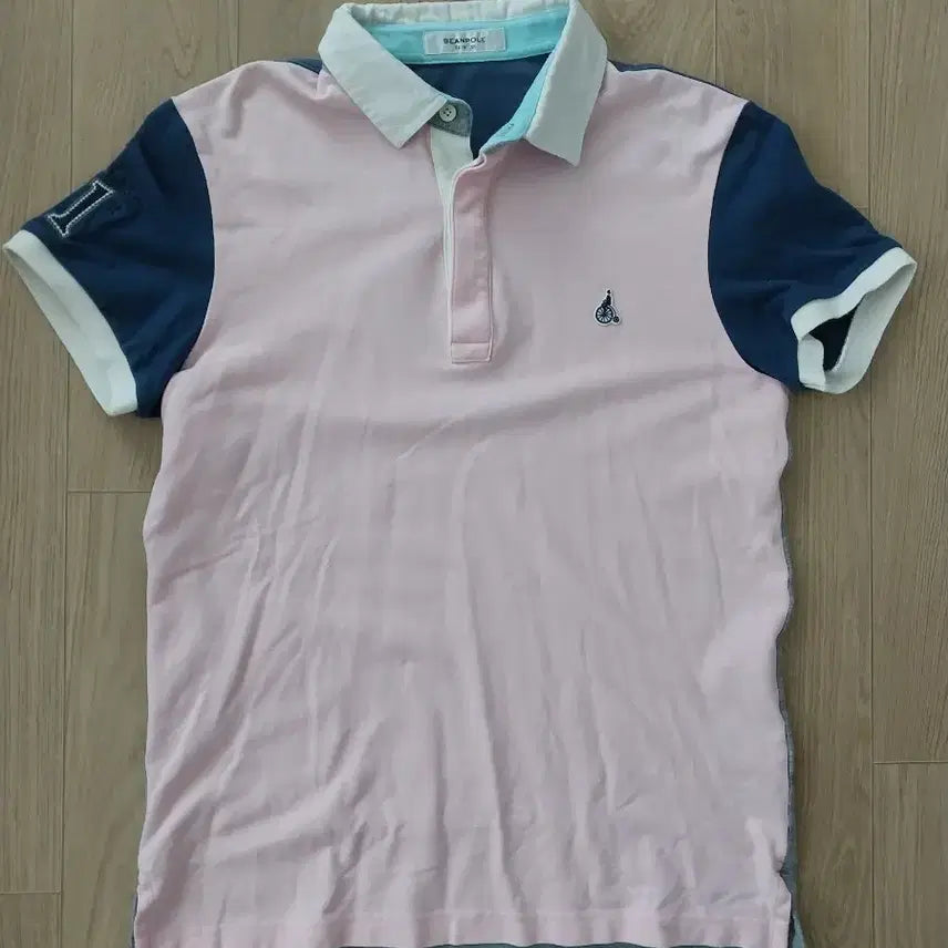 [BUNJANG] Beanpole Women's Size 95 Cotton Collar T-Shirt / 15.여성 95 빈폴 카라넥티셔츠 티셔츠 면 시원