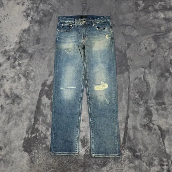 [BUNJANG] Uniqlo Women's Slim Fit Damaged Denim Pants / (30)여성 유니클로 슬림핏 데미지 데님 팬츠
