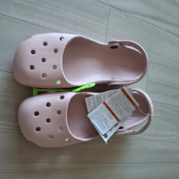 [BUNJANG] Crocs Classic Ballet Flat Pink 240mm Women's Shoes / 귀엽고 가벼운 크록스 슈즈240